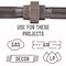 B & K STZ Industries 1/2 in. FIP each X 1/2 in. D FIP Black Malleable Iron Union 310UPU-12 - alternate 7